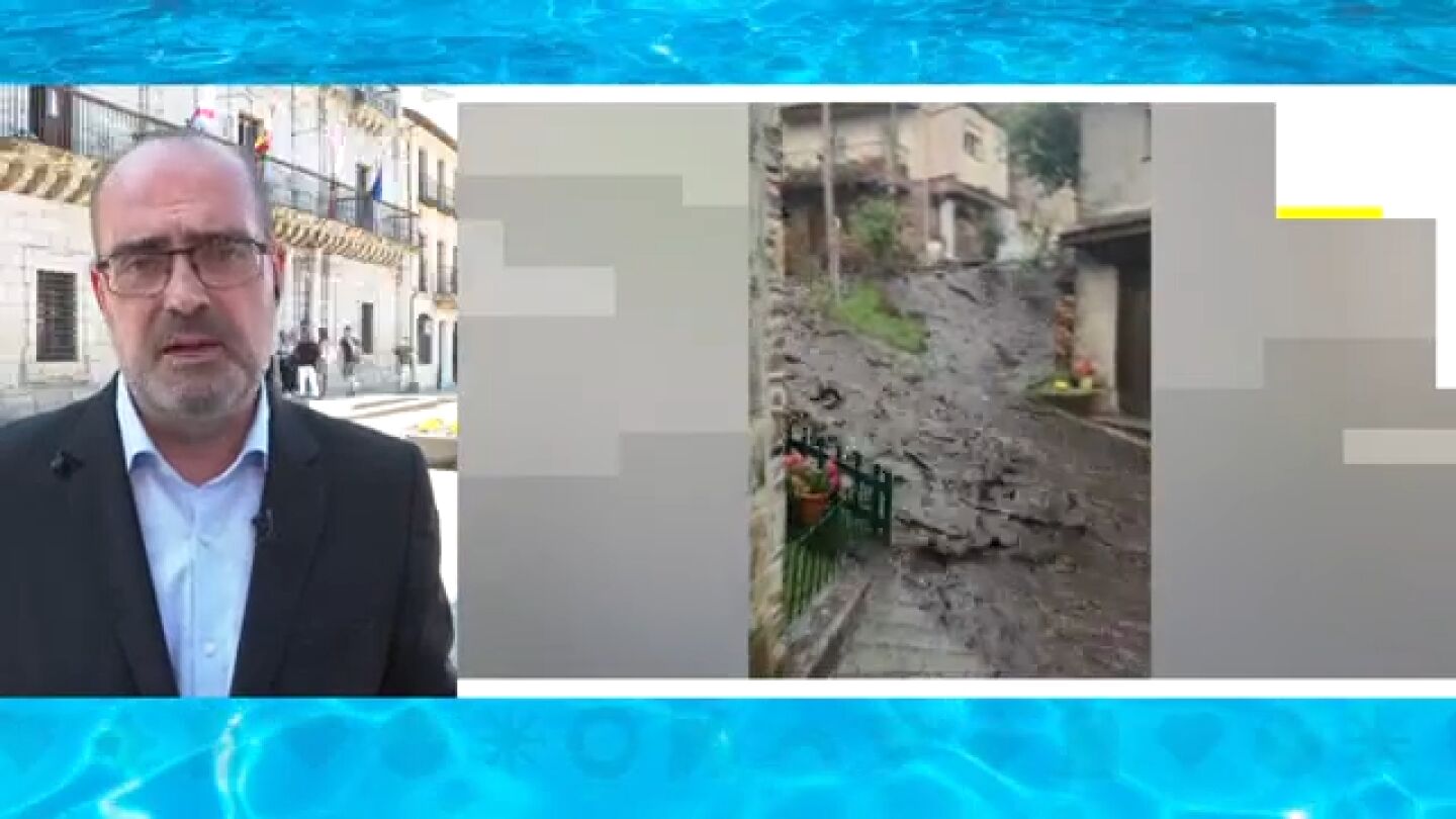 El alcalde de Ponferrada lamenta las p&eacute;rdidas tras la riada mortal
