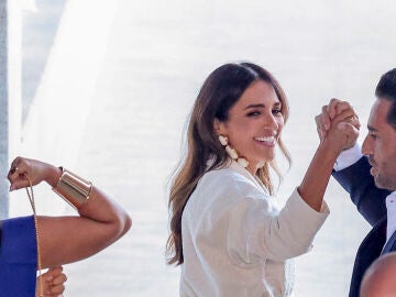 Paula Echevarr&iacute;a y David Bustamante
