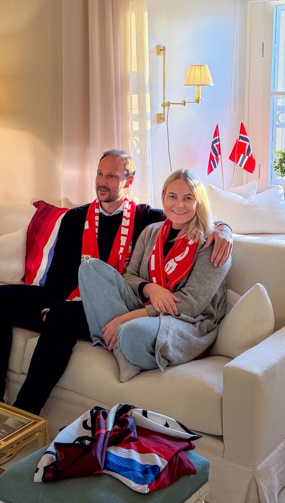 Mette-Marit y el príncipe Haakon