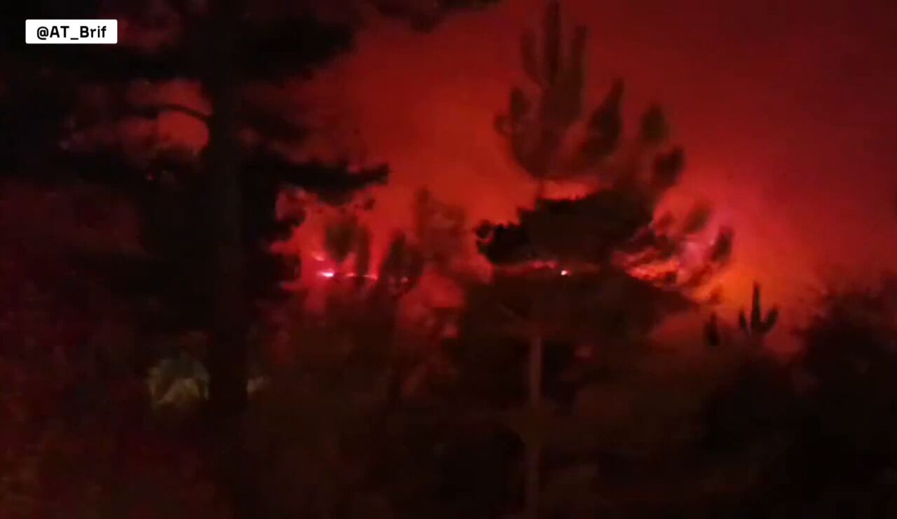 Incendio en las Hurdes