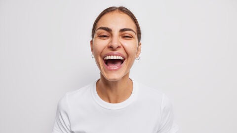 Mujer sonriendo