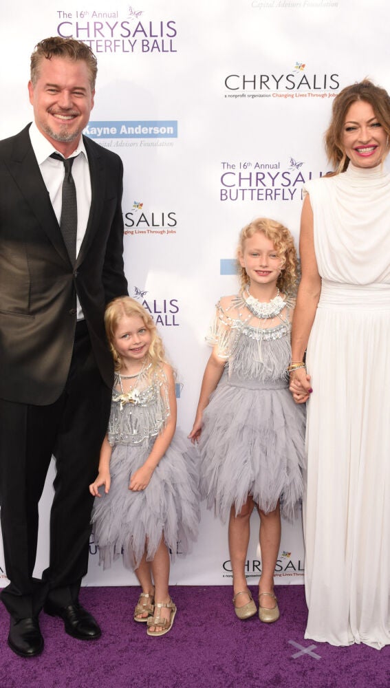 Eric Dane, Rebecca Gayheart y sus hijas