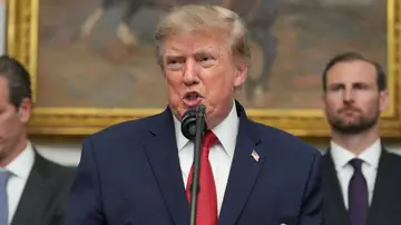 El presidente de Estados Unidos, Donald Trump El presidente de Estados Unidos, Donald Trump