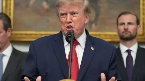 El presidente de Estados Unidos, Donald Trump El presidente de Estados Unidos, Donald Trump