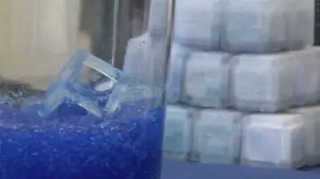 Aparato, en forma de cubito de hielo, que identifica la 'burundanga' Aparato, en forma de cubito de hielo, que identifica la 'burundanga'