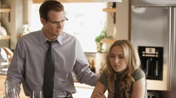 Jack Coleman y Hayden Panettiere en Heroes