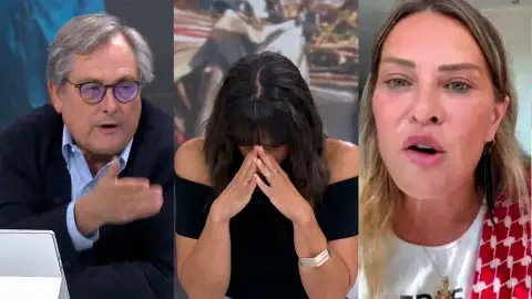 Cara a cara entre Paco Marhuenda y 'Barbie Gaza' Cara a cara entre Paco Marhuenda y 'Barbie Gaza'