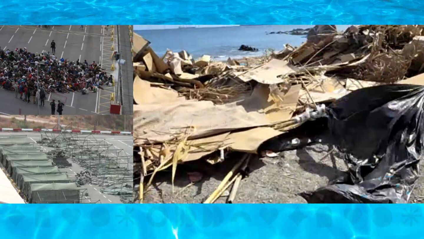La playa del Trampol&iacute;n es desalojada 