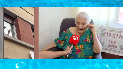 María cumple 100 años y sus vecinos le preparan una sorpresa que ya es viral María cumple 100 años y sus vecinos le preparan una sorpresa que ya es viral