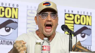 Dave Bautista en la Comic Con de San Diego Dave Bautista en la Comic Con de San Diego