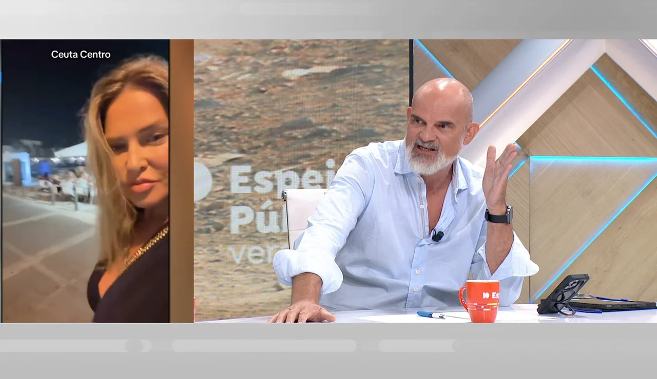 Víctor Sánchez del Real reacciona a los vídeos de Hanan Alcalde.