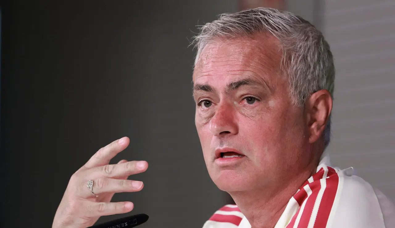 José Mourinho en rueda de prensa