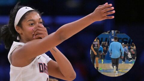 Una jugadora de la WNBA