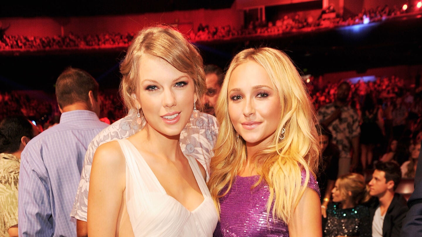 Taylor Swift y Hayden Panettiere en 2012