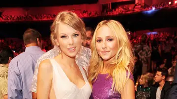 Taylor Swift y Hayden Panettiere en 2012 Taylor Swift y Hayden Panettiere en 2012