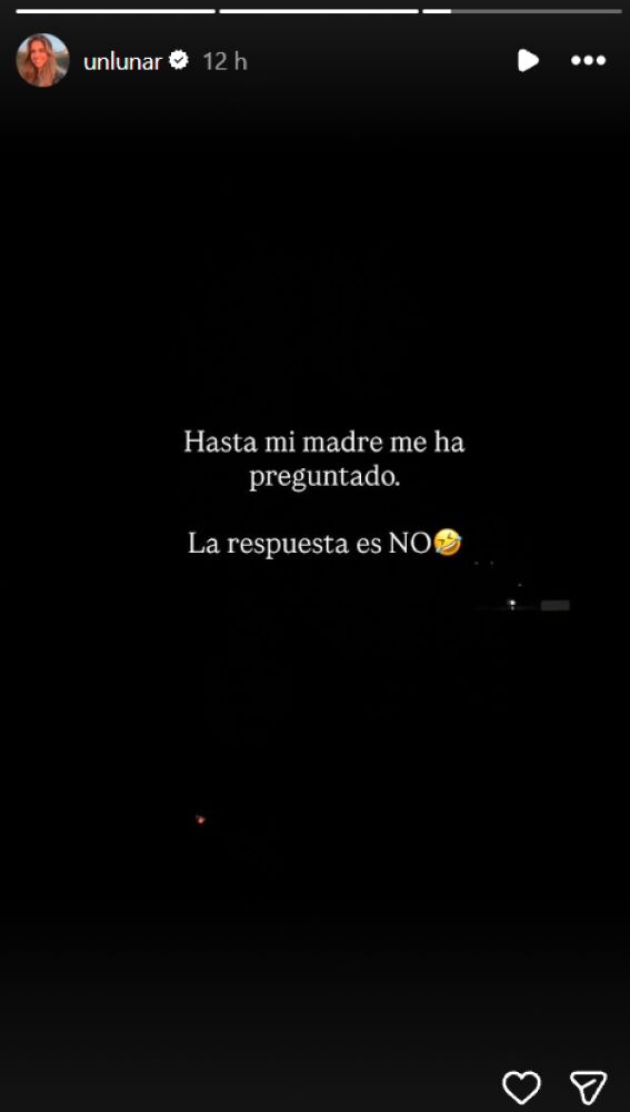 Historia de Instagram de Stephanie Cayo