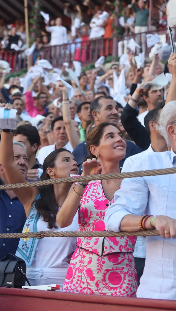 Tana Rivera y Lourdes Montes en La Malagueta Tana Rivera y Lourdes Montes en La Malagueta