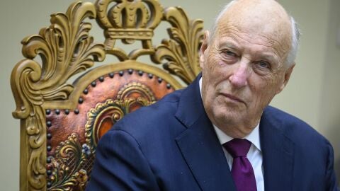 El rey Harald V de Noruega