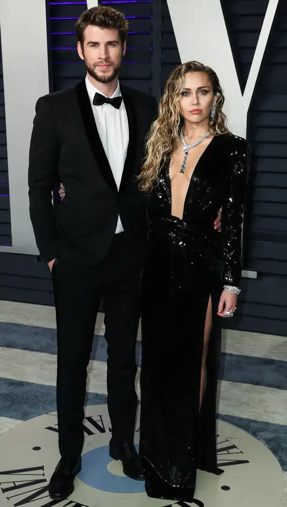 Miley Cyrus y Liam Hemsworth en 2019 Miley Cyrus y Liam Hemsworth en 2019