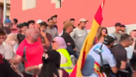 Im&aacute;genes de la pelea entre vecinos en Loma Colmenar
