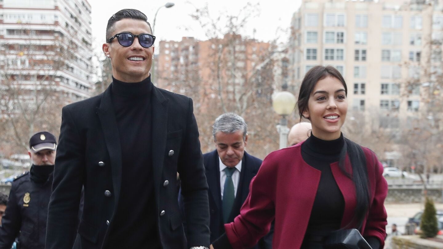 Cristiano Ronaldo y Georgina Rodr&iacute;guez