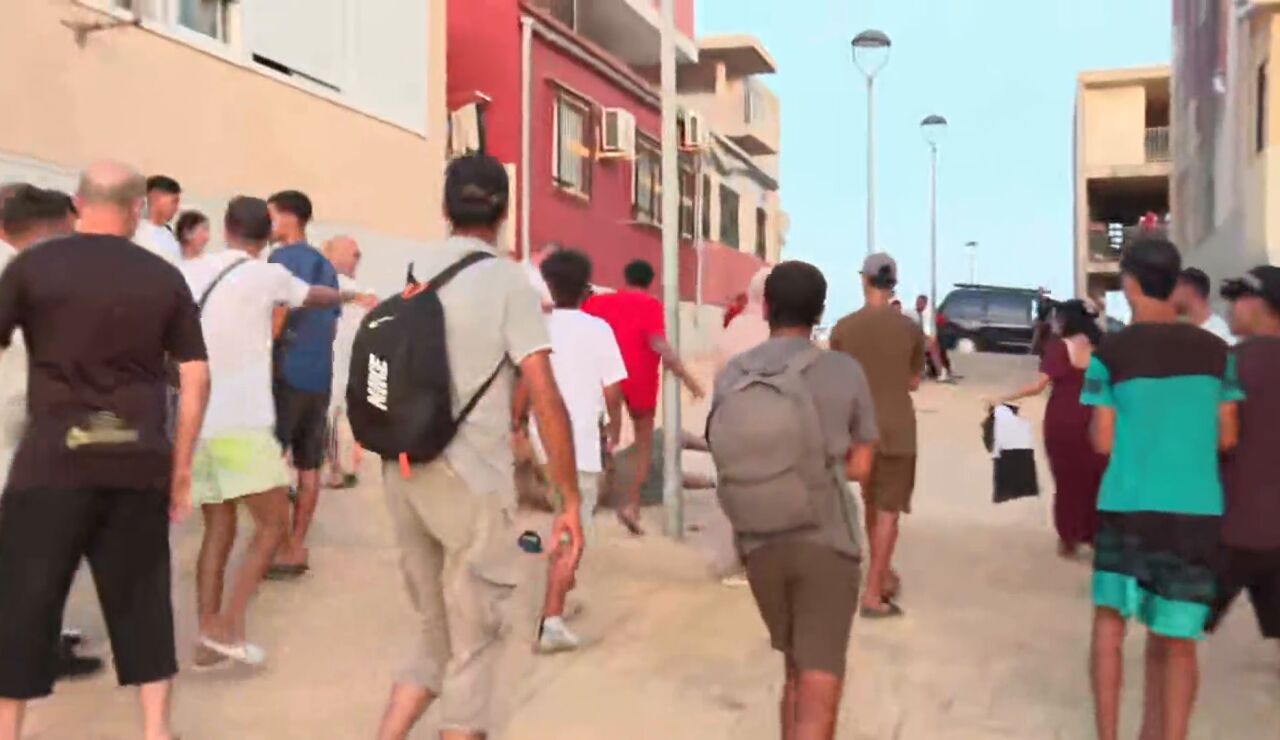 Enfrentamientos entre vecinos en Ceuta