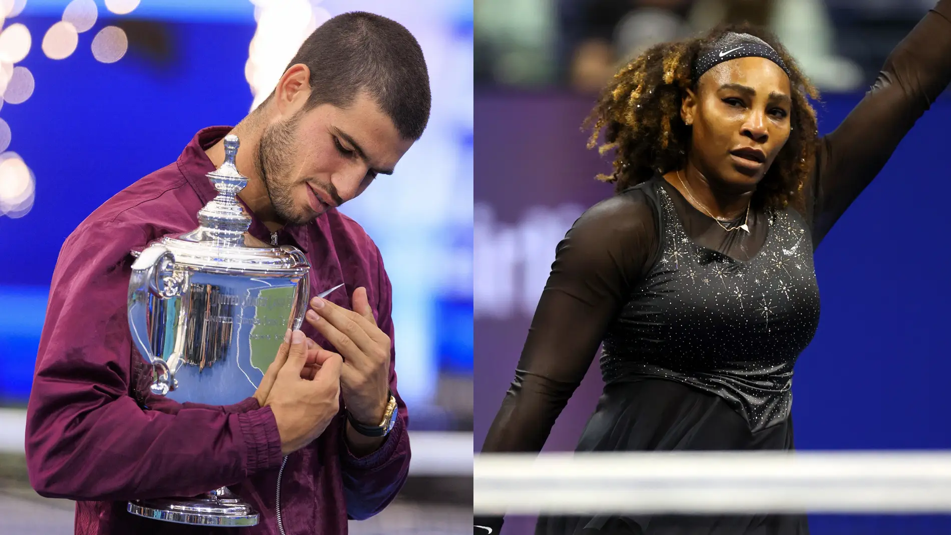 Alcaraz y Serena Williams Alcaraz y Serena Williams