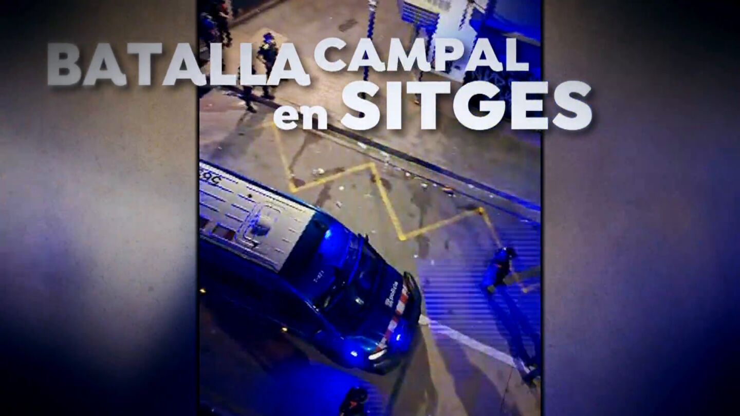 Batalla campal Sitges