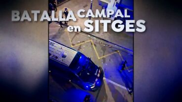 Batalla campal Sitges