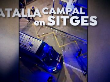 Batalla campal Sitges