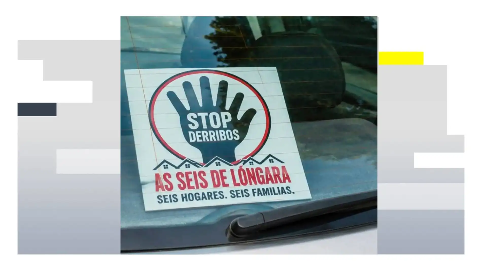 Familias de Longara que pueden perder sus casas en Lugo Familias de Longara que pueden perder sus casas en Lugo
