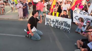 Imagen de la manifestaci&oacute;n vecinal en Loma Colmenar