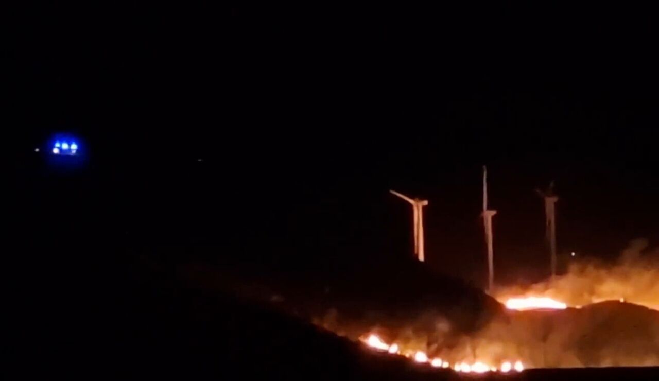 Incendio Las Tres Villas