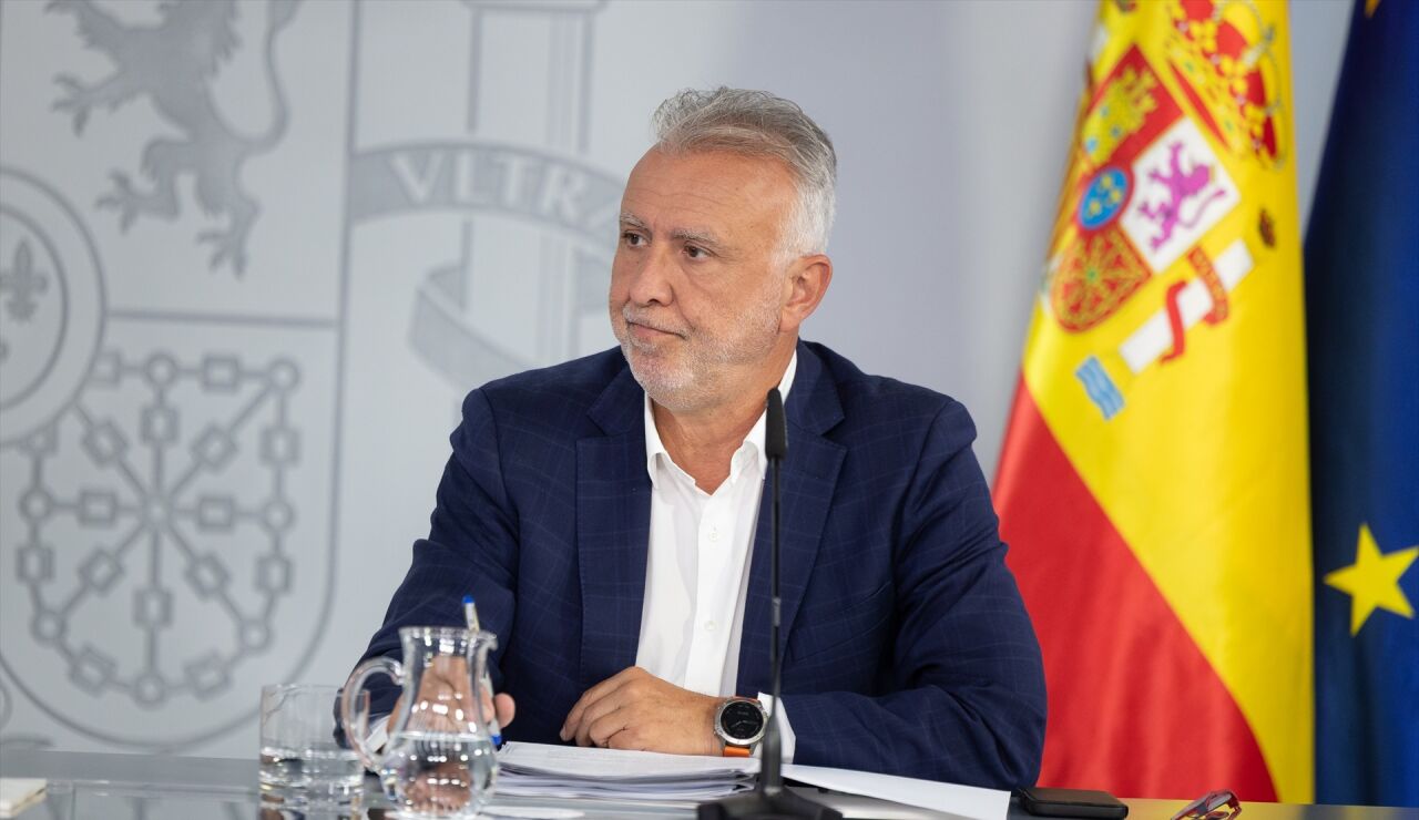 El ministro de Pol&iacute;tica Territorial y Memoria Democr&aacute;tica, &Aacute;ngel V&iacute;ctor Torres