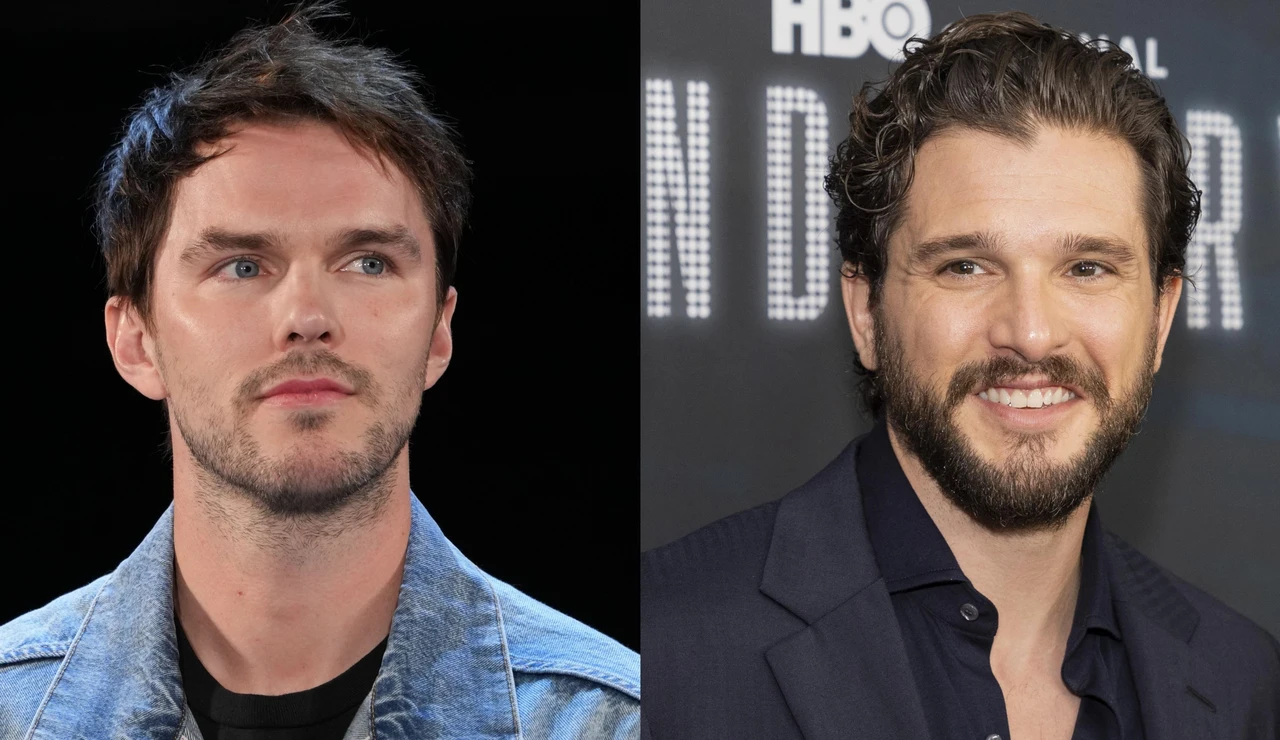 Nicholas Hoult y Kit Harington