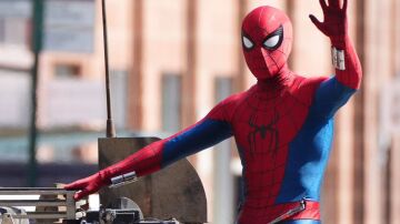 Tom Holland rodando SpiderMan: Brand New Day