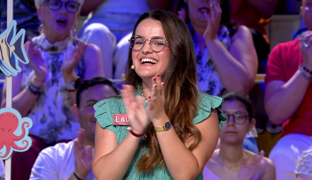 &iexcl;Empezando por todo lo alto! Laura resuelve el primer panel por 1.000 euros