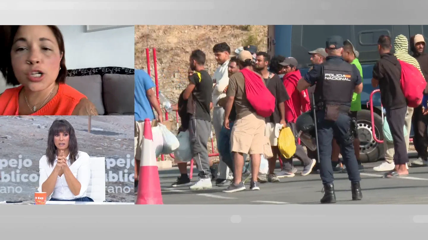Ceutí denuncia la entrega de spray pimienta a los migrantes en Ceuta Ceutí denuncia la entrega de spray pimienta a los migrantes en Ceuta