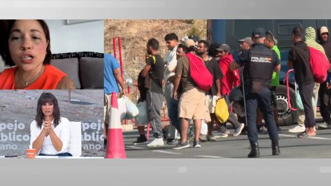 Ceut&iacute; denuncia la entrega de spray pimienta a los migrantes en Ceuta 