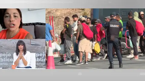 Ceutí denuncia la entrega de spray pimienta a los migrantes en Ceuta Ceutí denuncia la entrega de spray pimienta a los migrantes en Ceuta