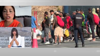 Gema, vecina de Ceuta, denuncia la entrega de spray pimienta a los migrantes: 