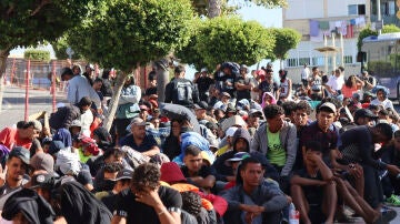 Migrantes en Ceuta