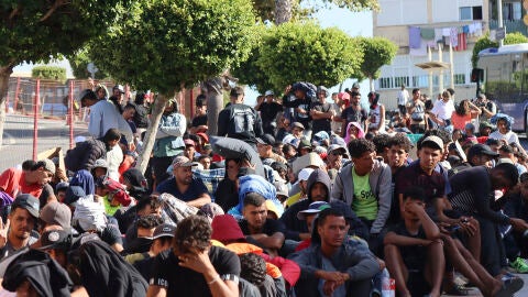 Migrantes en Ceuta