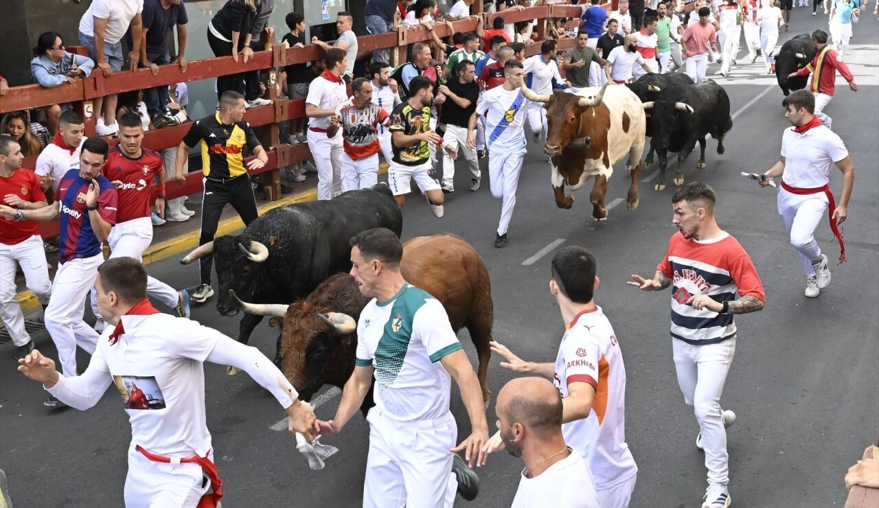 Encierro de las fiestas de 'Sanse'