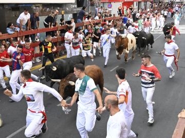 Encierro de las fiestas de 'Sanse'