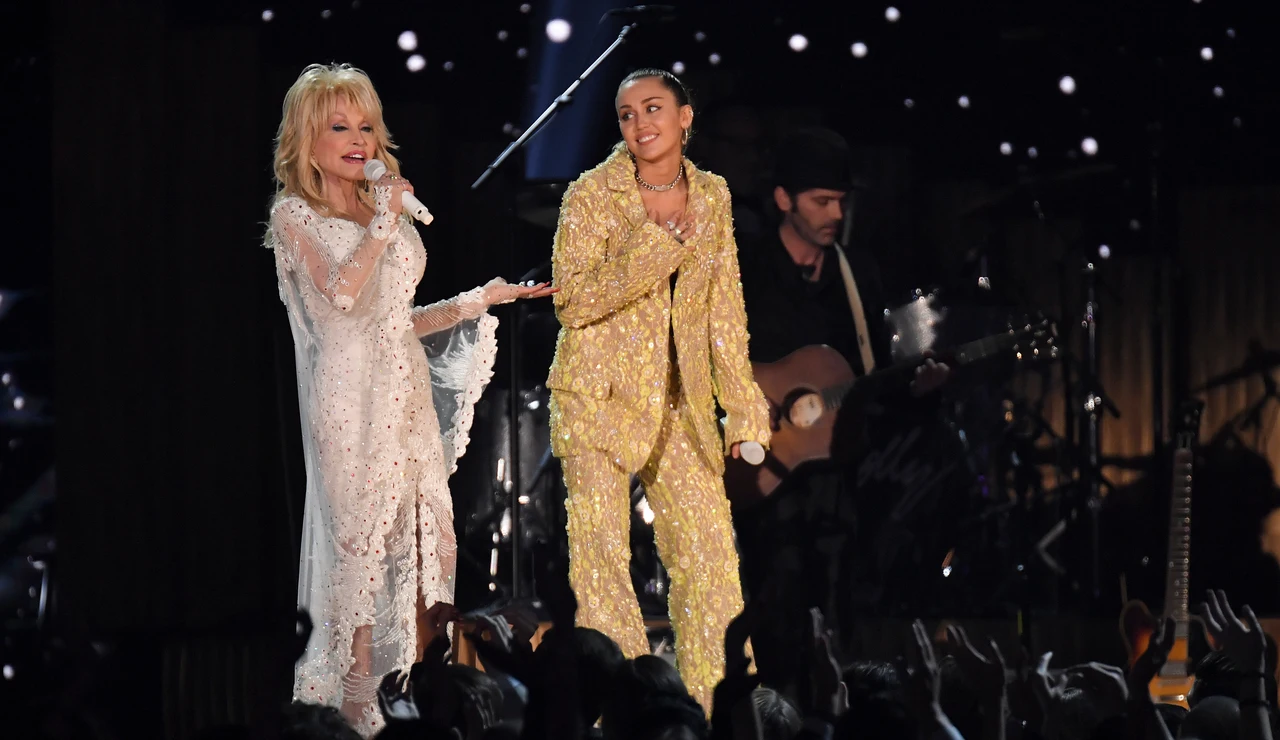Dolly Parton y Miley Cyrus