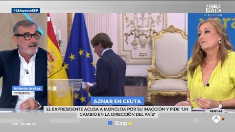 Rifirrafe entre Elisa Beni y Antonio Arr&aacute;ez por la visita de Aznar a Ceuta