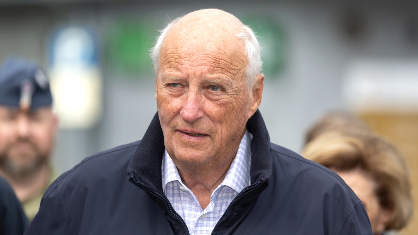 El rey Harald de Noruega El rey Harald de Noruega