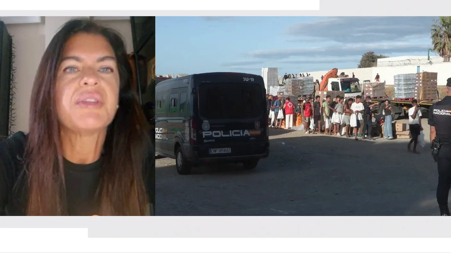 Helena Arias, profesora en Ceuta Helena Arias, profesora en Ceuta