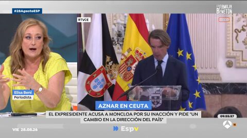 Elisa Beni recuerda la primera visita de Aznar a Ceuta 